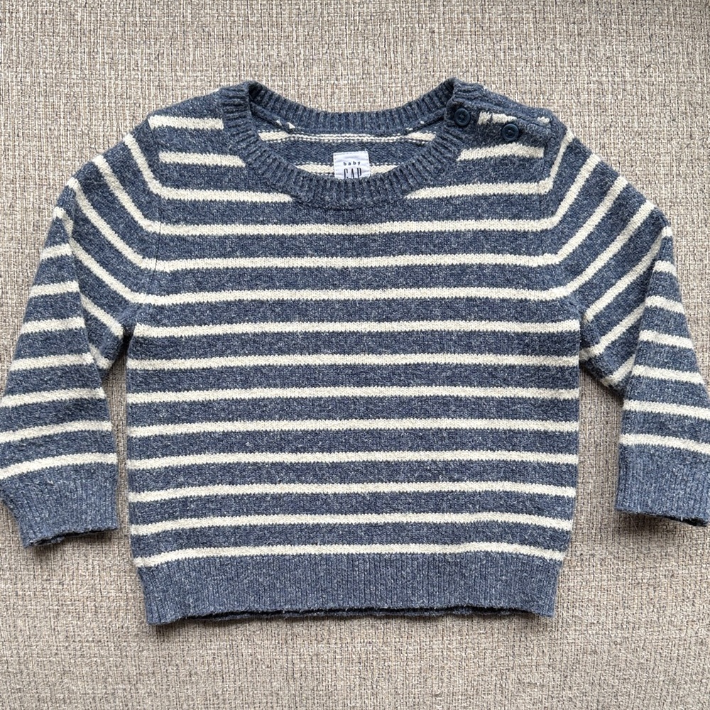 Striped Crewneck Sweater || GAP